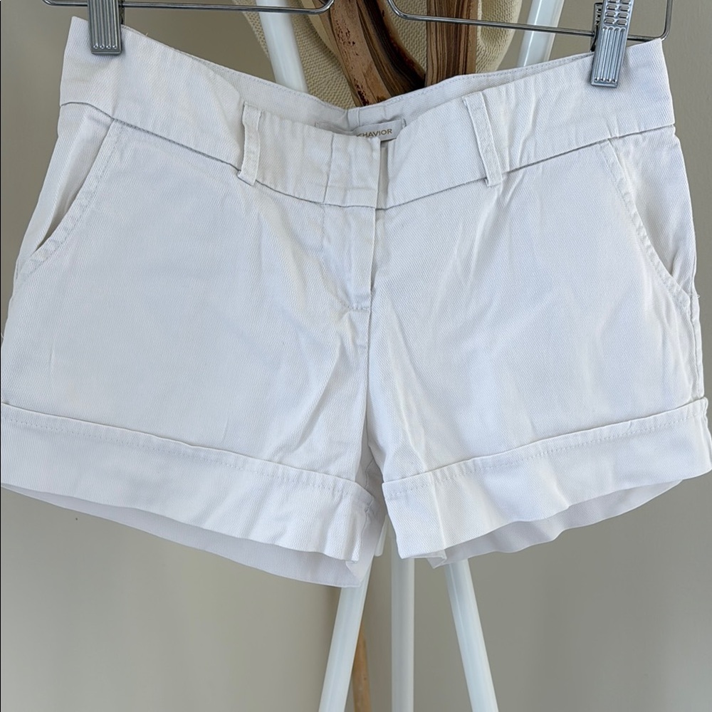 Women's White Shorts